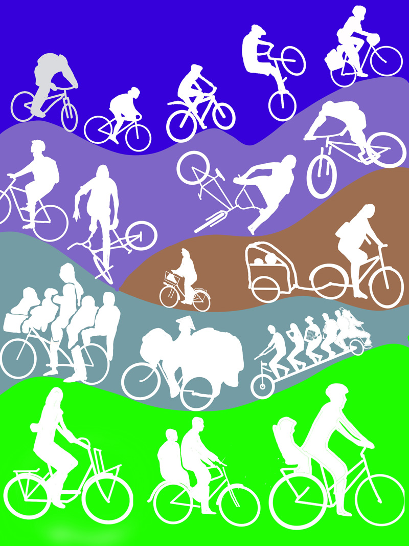 bicycles everywhere, if only